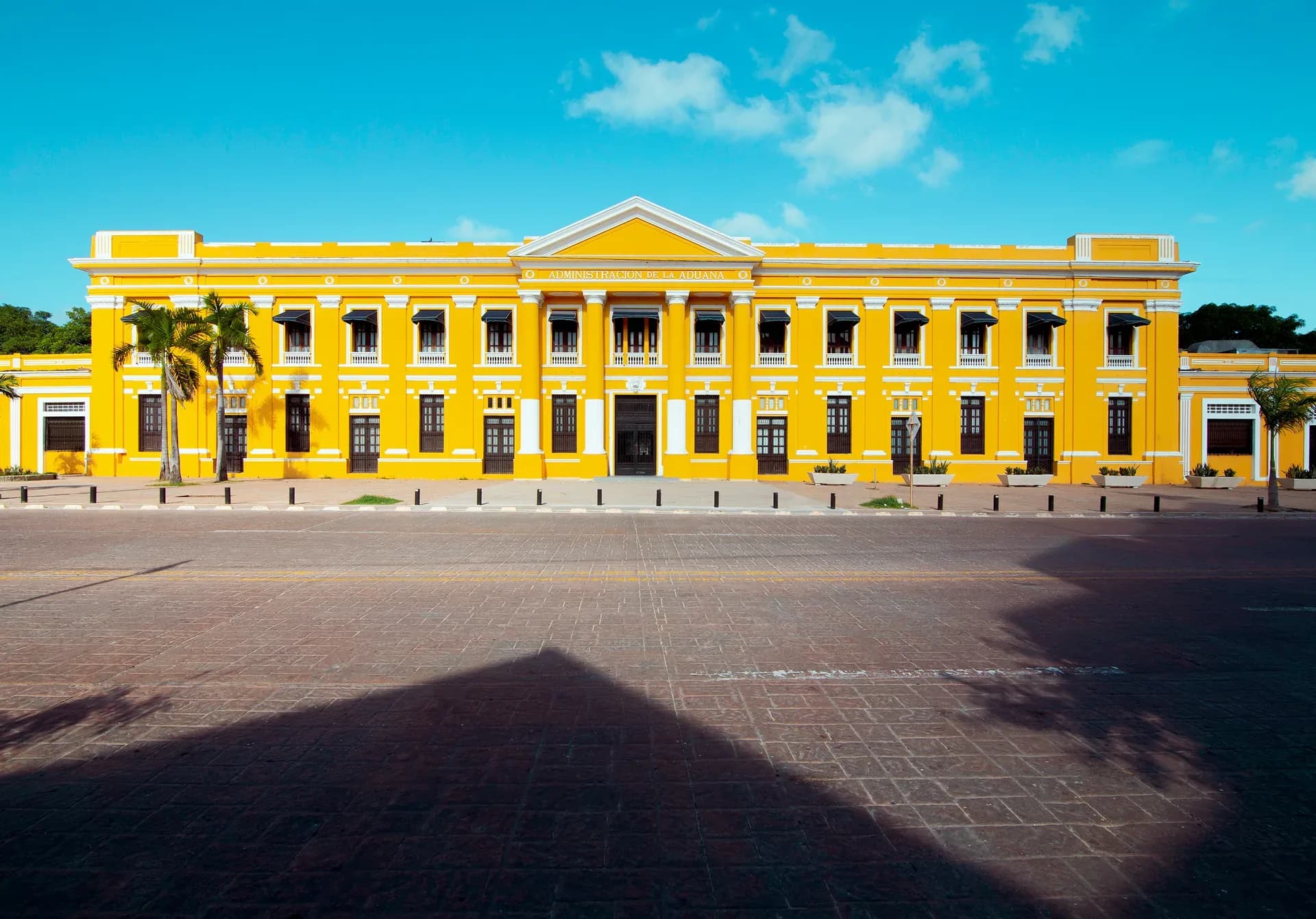 Vista de La Aduana